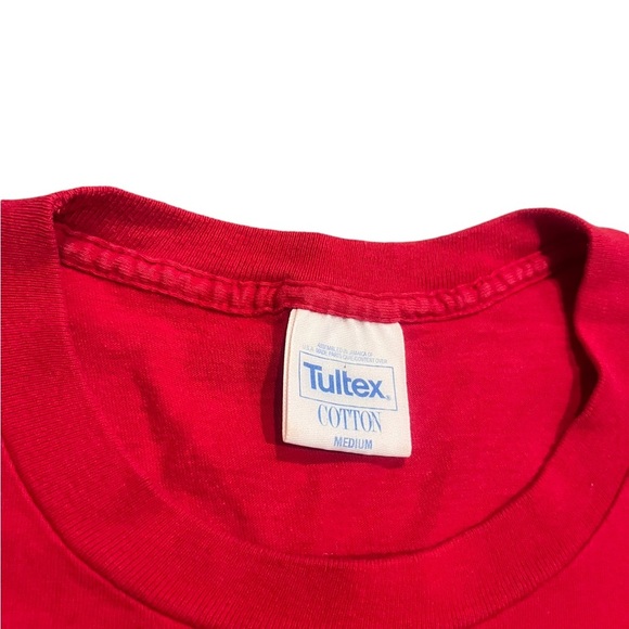 Vintage 90’s 1992 Chicago Bulls Eastern Conference Champions T Shirt Size M Red - Picture 4 of 5